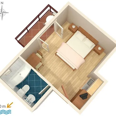 Lejlighed Studio 6773b